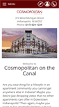 Mobile Screenshot of cosmopolitanonthecanal.com